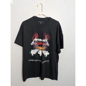 Metallica Master Of Puppets Band Tee Adult Size XL